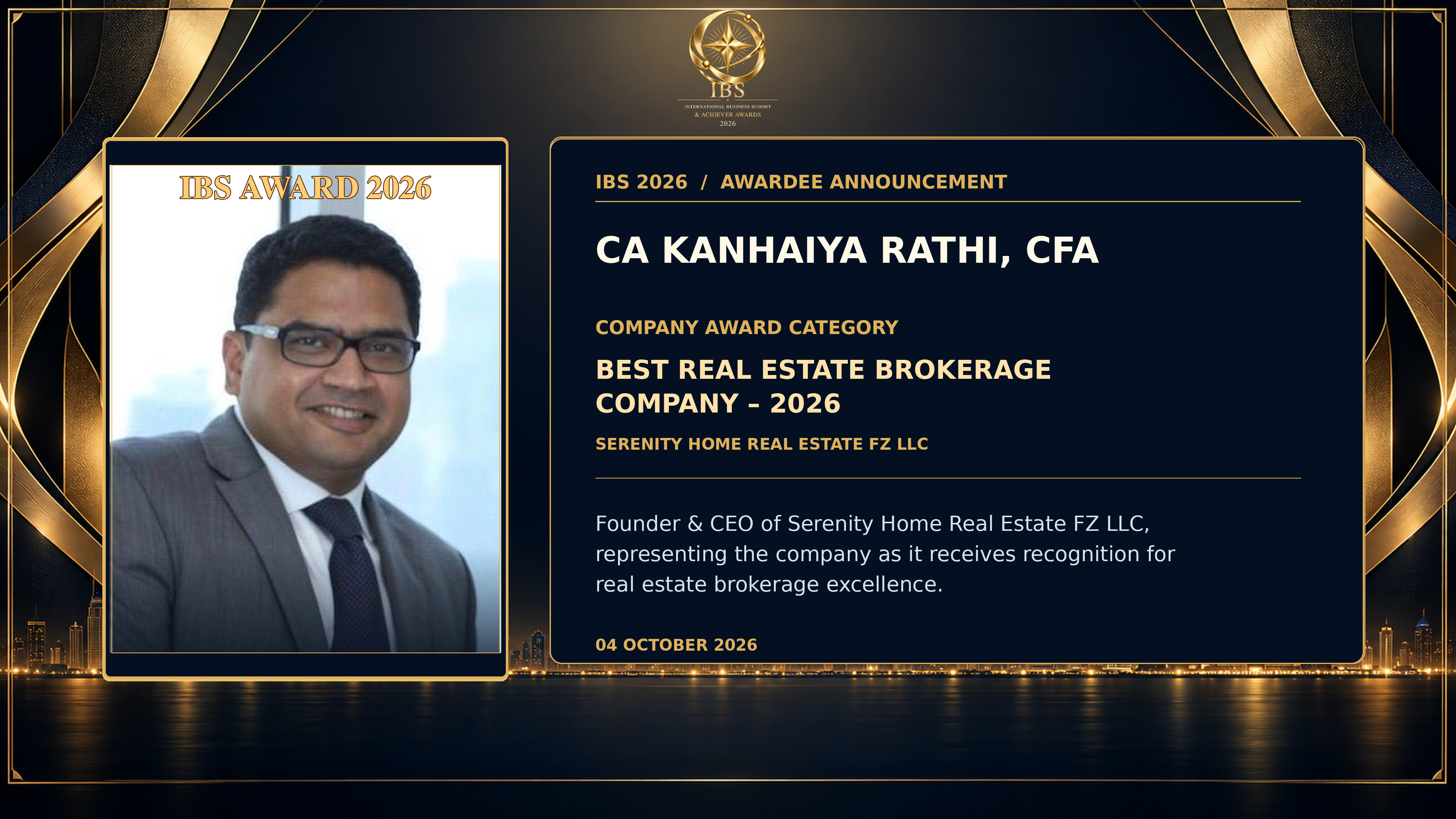 CA Kanhaiya Rathi, CFA